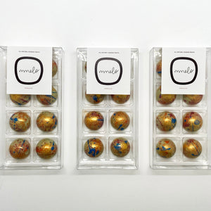 Matcha Mint, Carbonated Sugar, Vegan Chocolate Buttons - 8.pcs